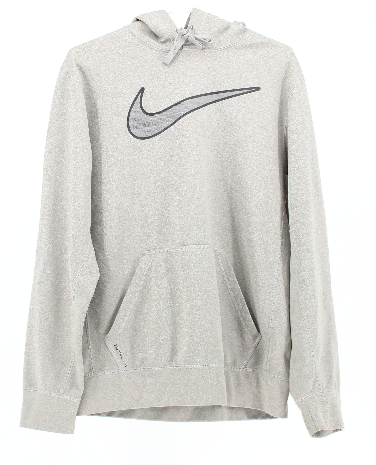 Nike Light Grey Dry Fit Hooded Sweatshirt