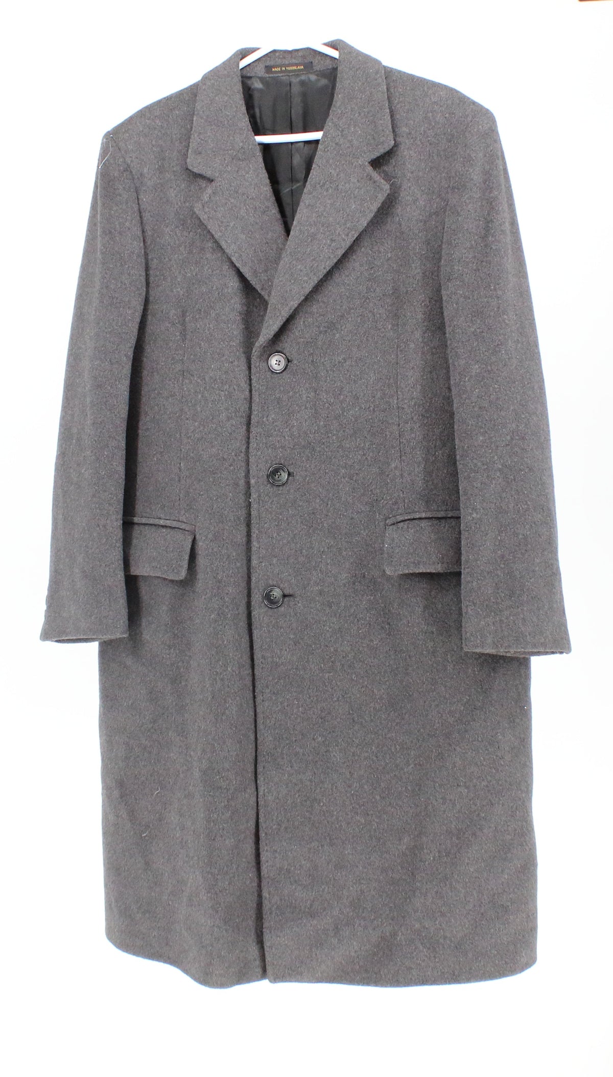 John Weitz Grey Wool Coat