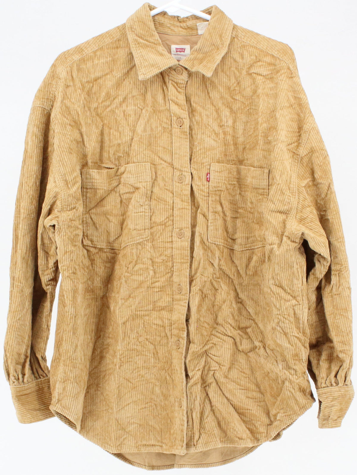 Levis Camel Corduroy Shirt