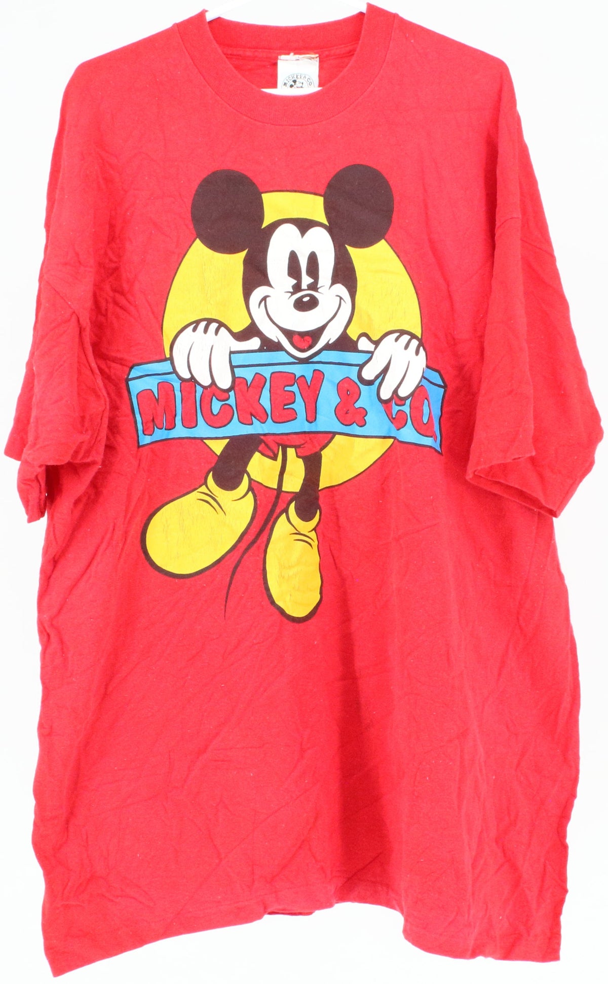 Mickey & Co. Red Graphic T-Shirt