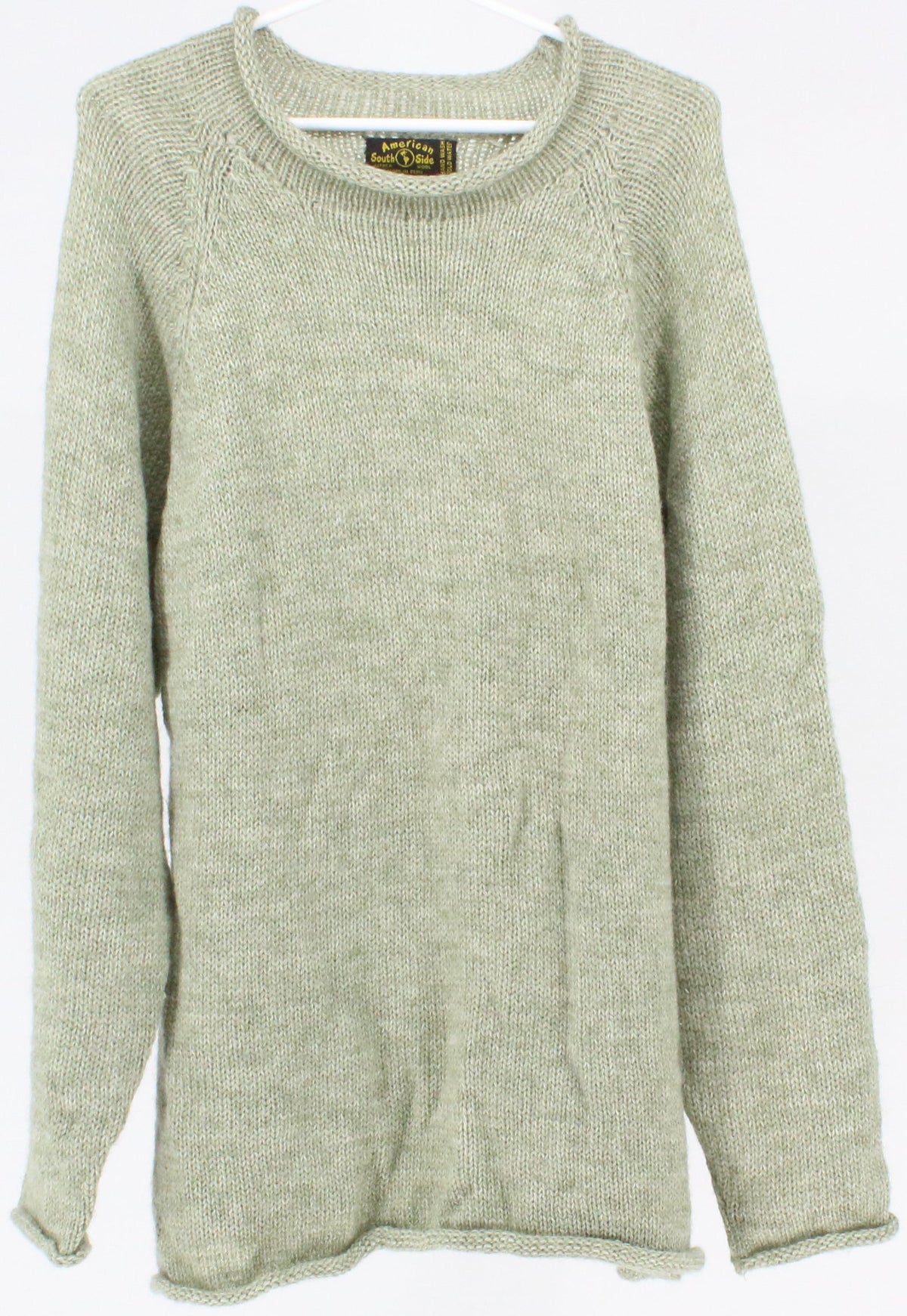 American South Side Light Green Sweater