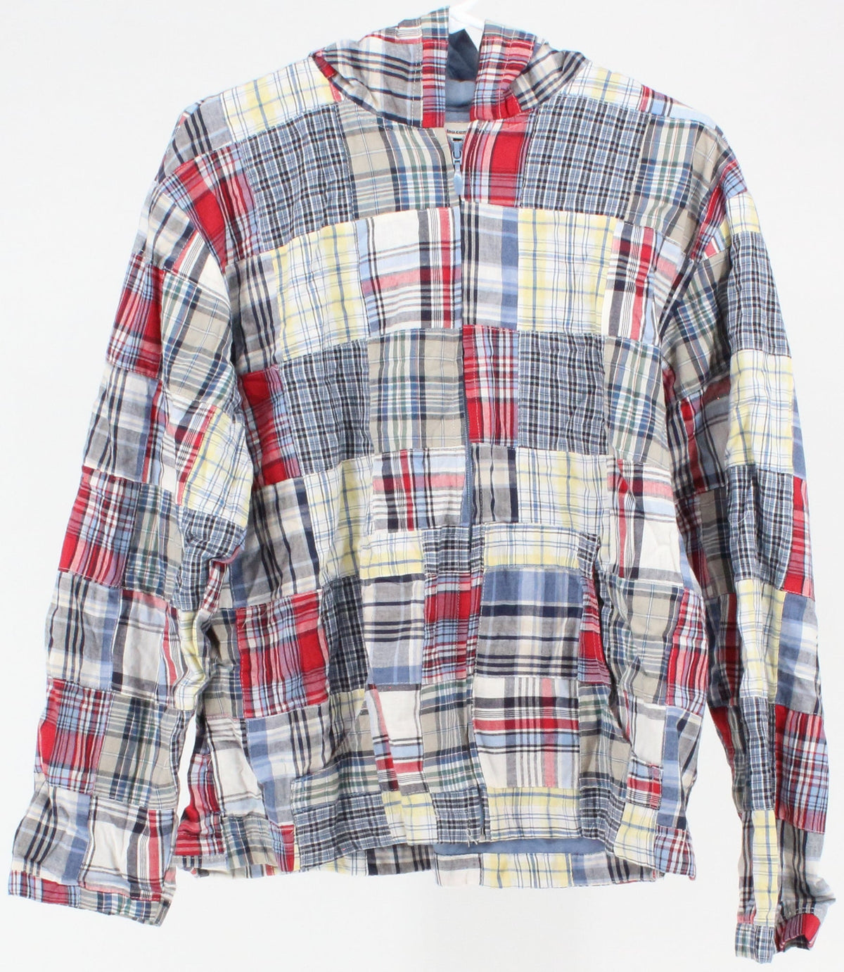 Serengeti Multicolor Plaid Hooded Jacket