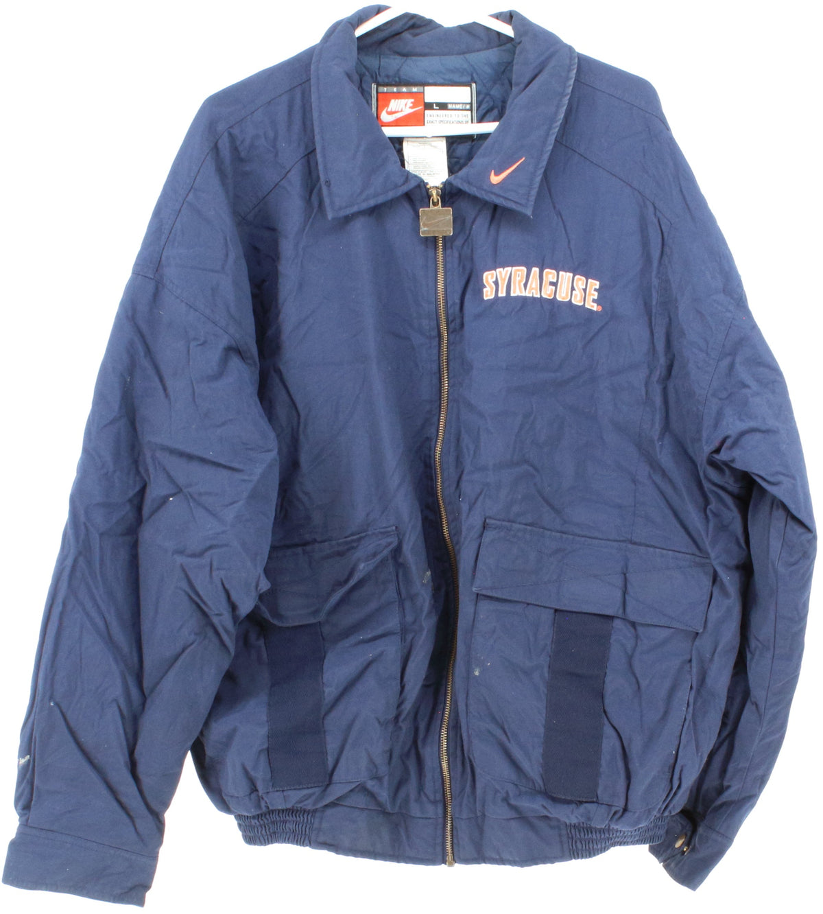 Nike Team Sports Syracuse Navy Blue Men's Jacket