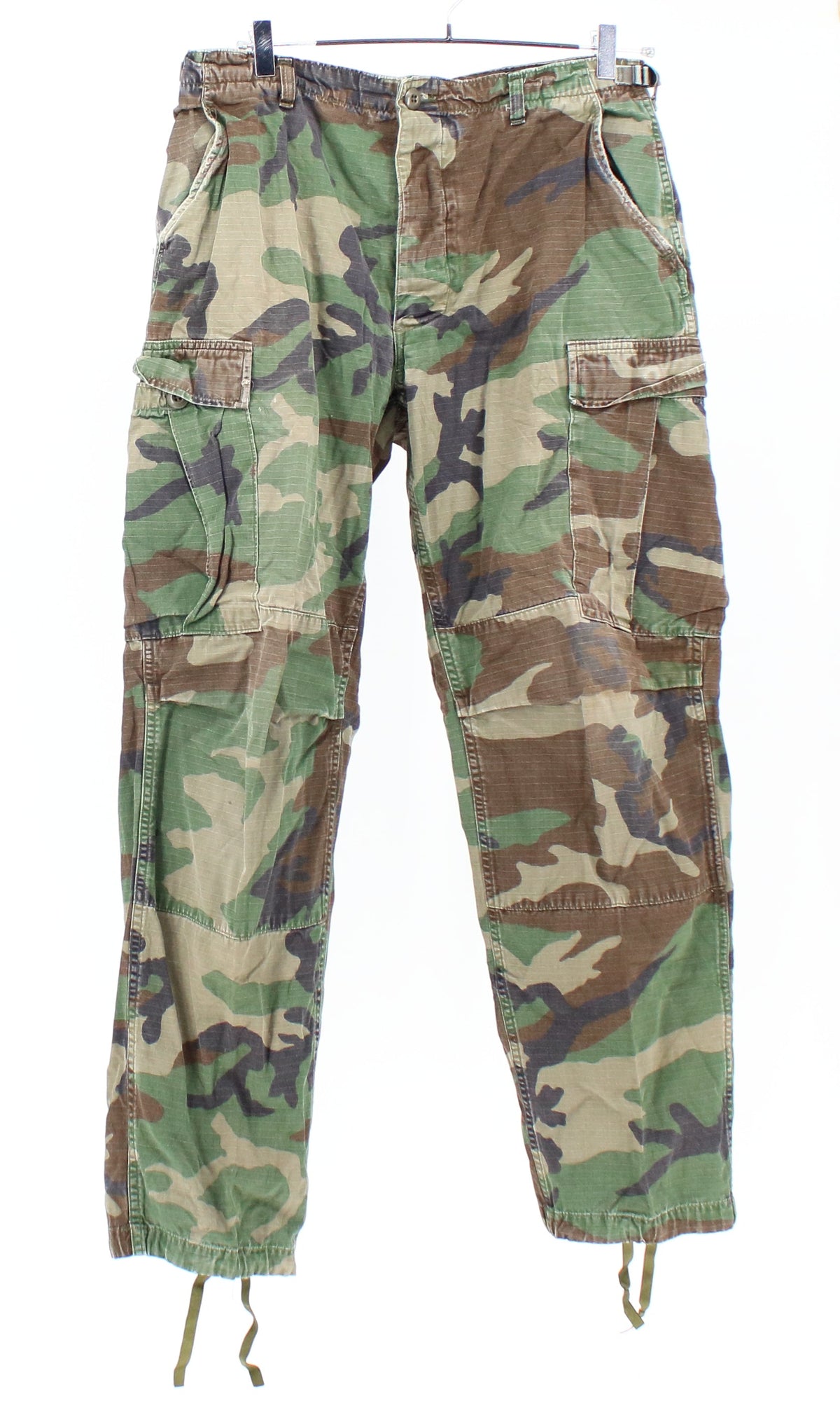 Army Pants With Hem Ties