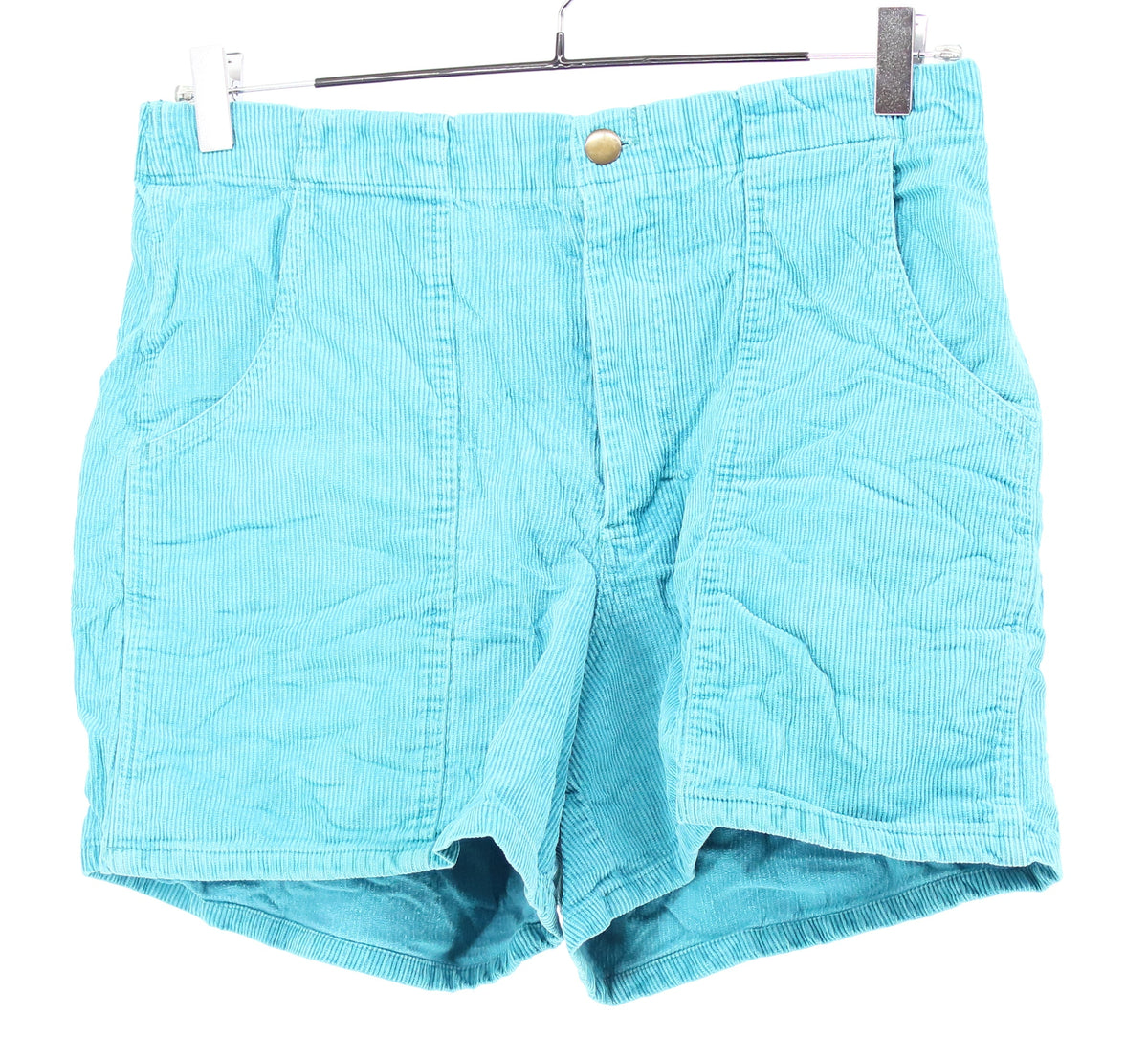 Fast Breakers Sky Blue Corduroy Shorts