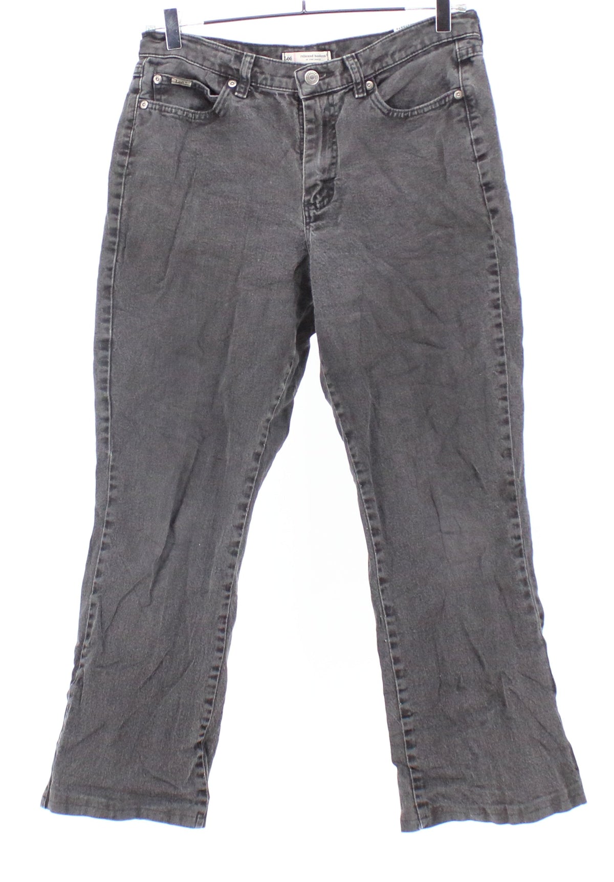 Lee Relaxed Bootcut Black Wash Jeans