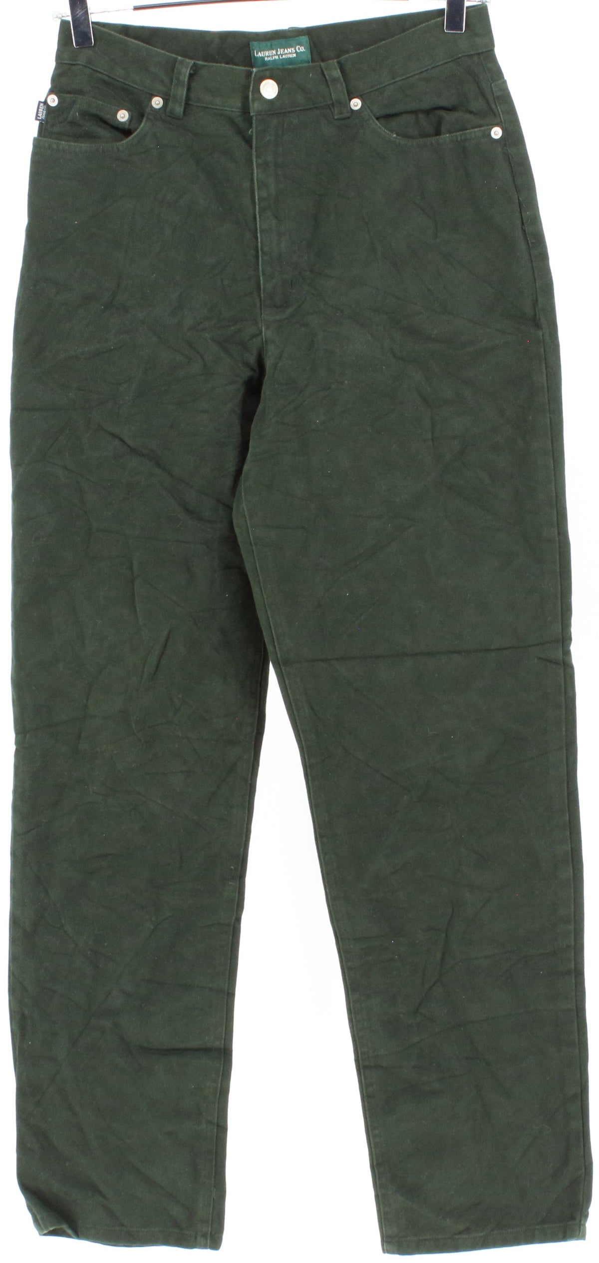 Lauren Jeans Co. Ralph Lauren Dark Green Denim Pants