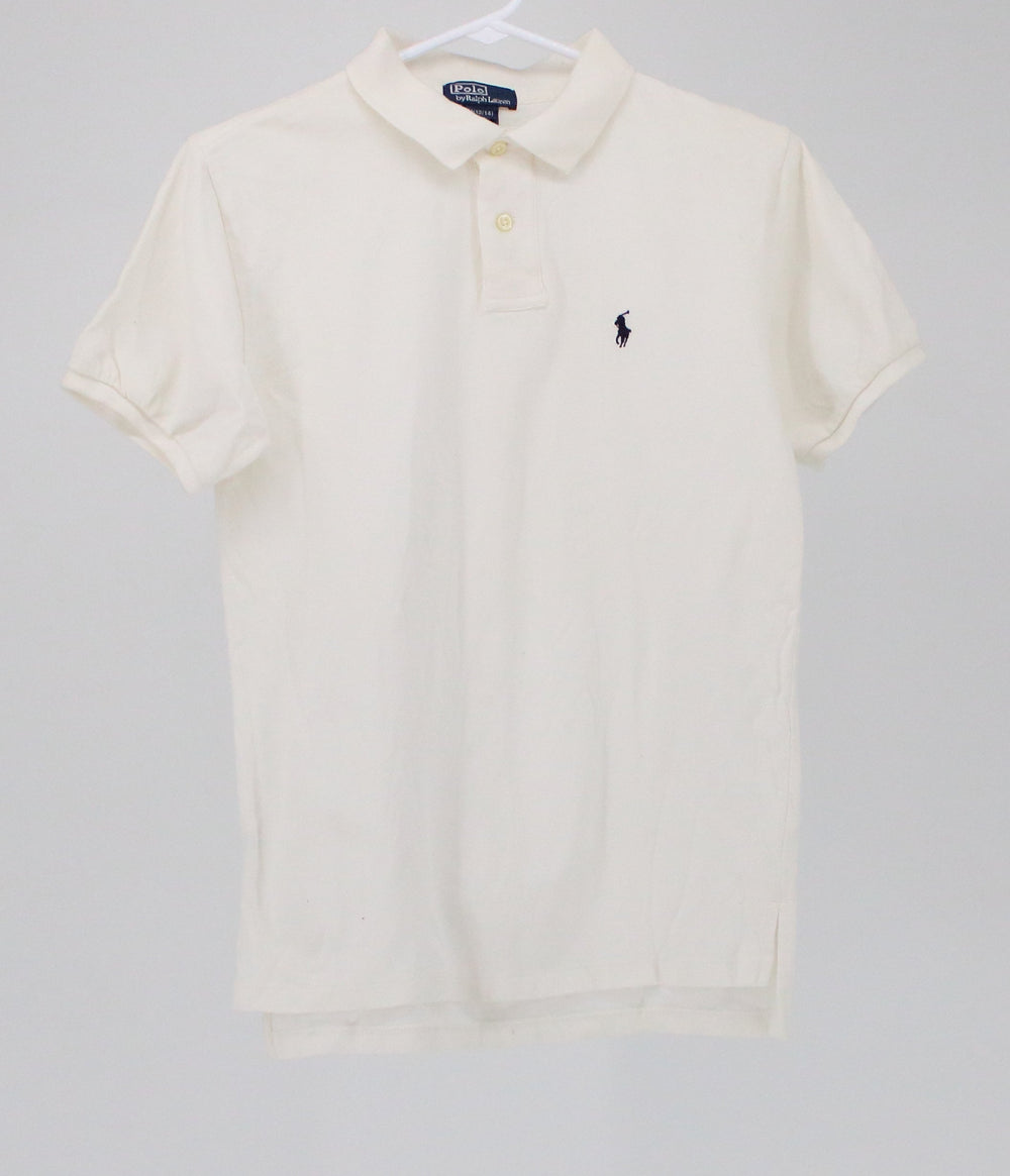 Polo By Ralph Lauren White Golf Shirt