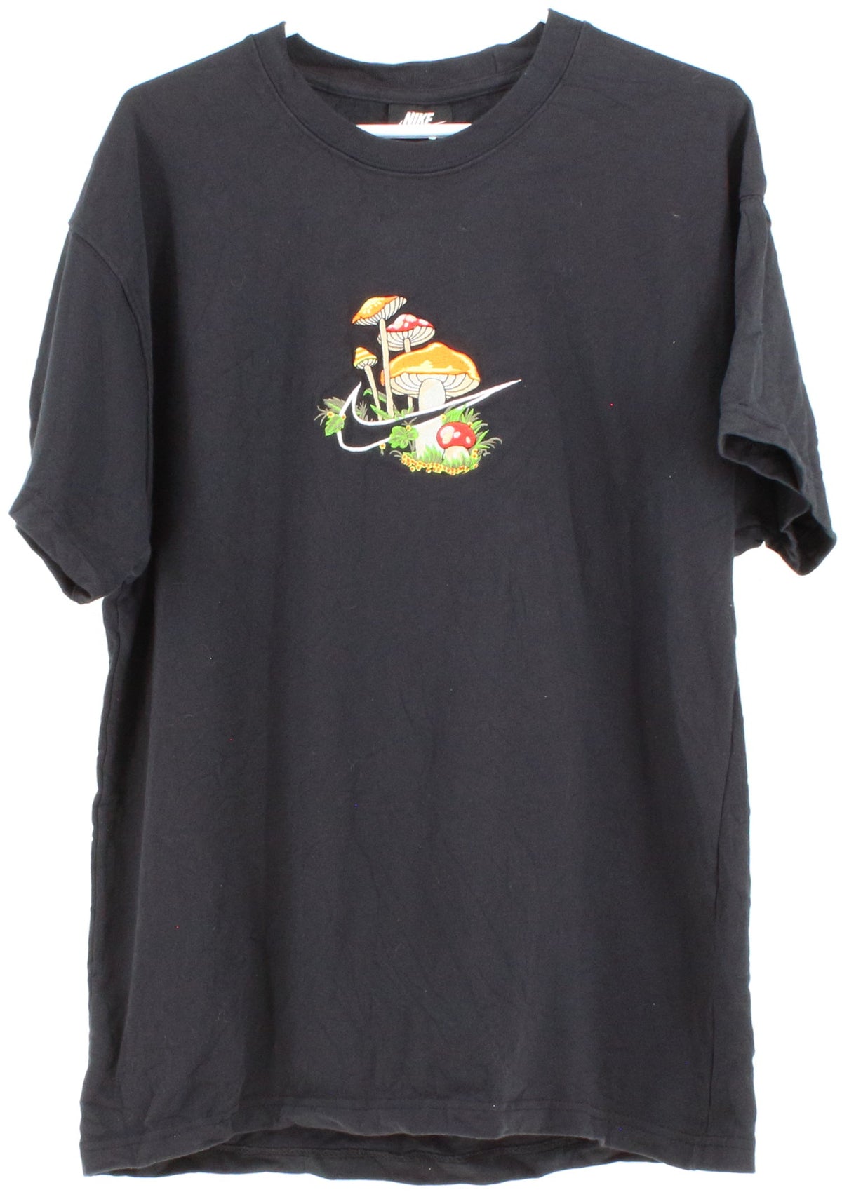 Nike Black Mushrooms Embroidered Heavyweight T-Shirt