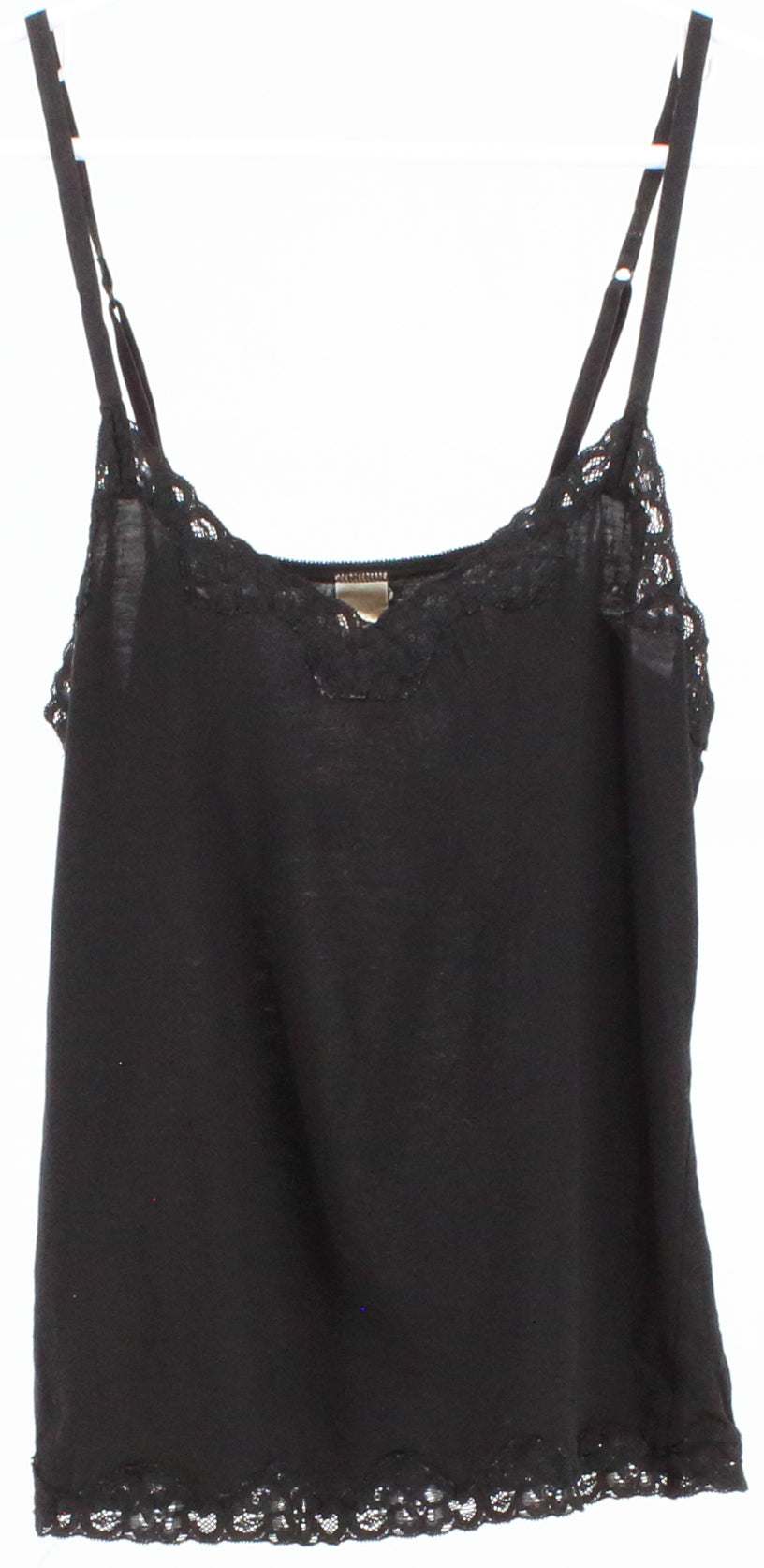 Banana Republic Black Camisole With Lace Details