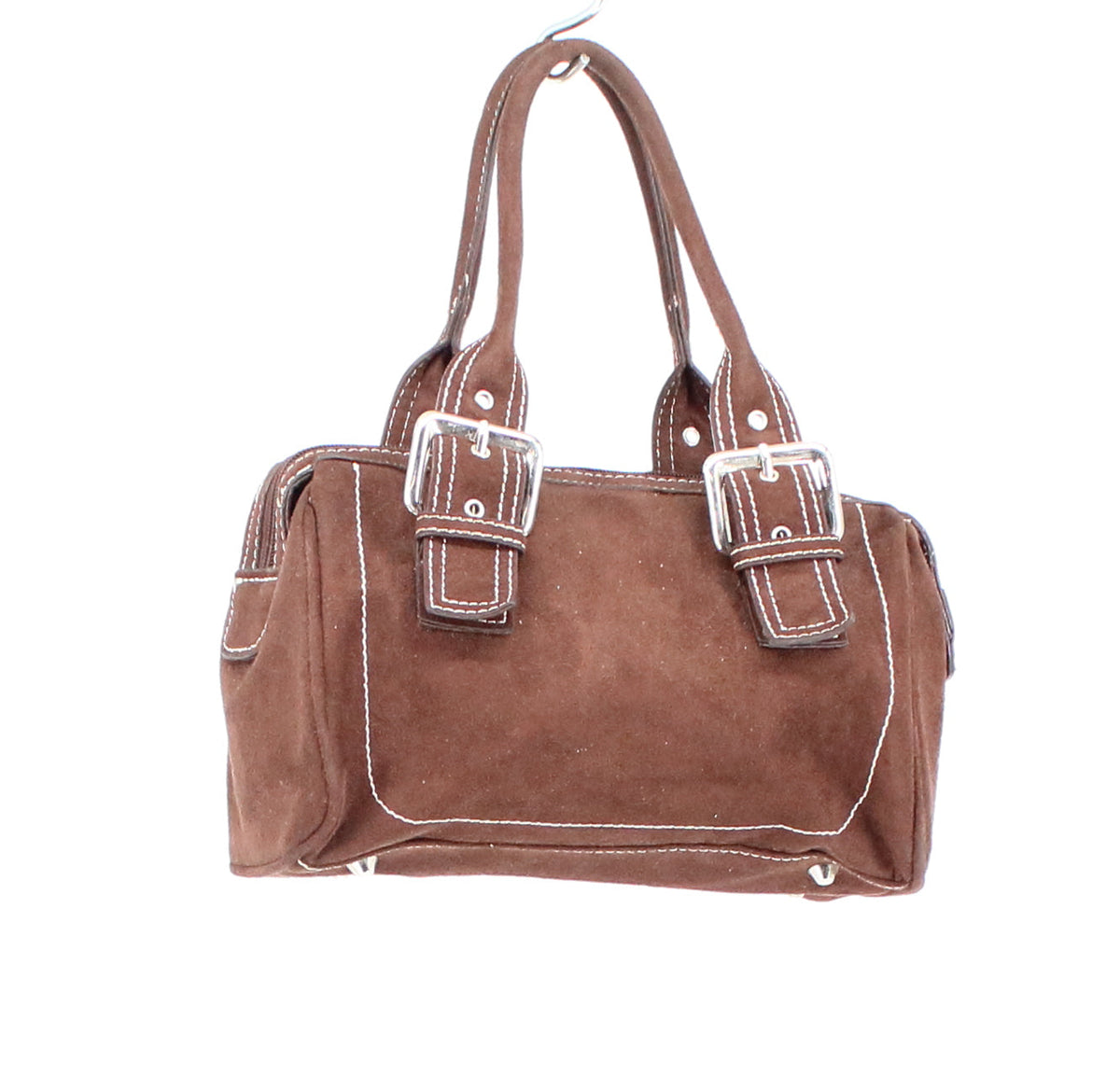 Charles & Keith Brown Suede Purse