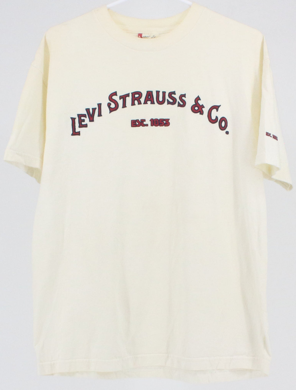 Levi Strauss & Co. Off White T-Shirt