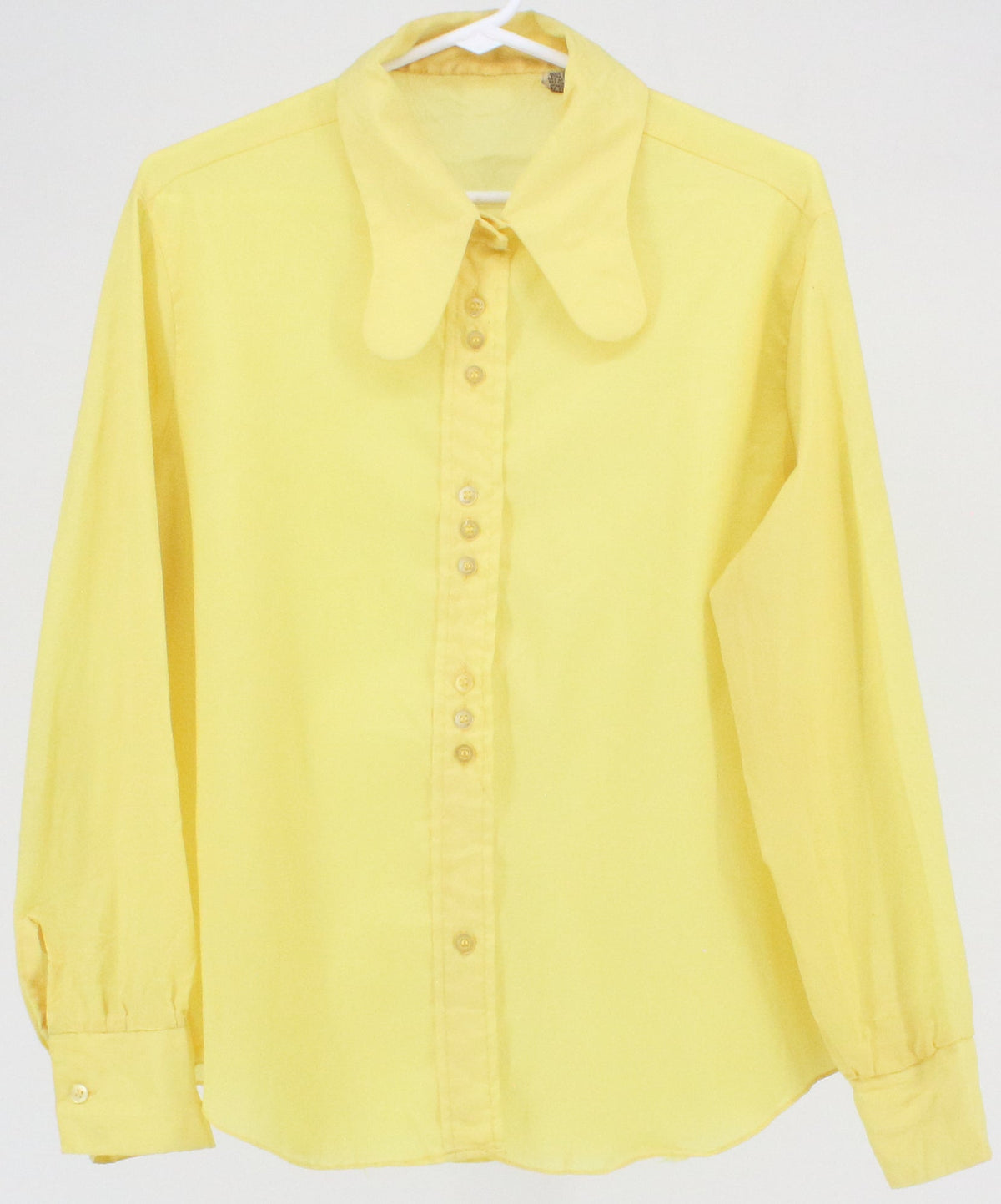 Yellow Long Sleeve Blouse