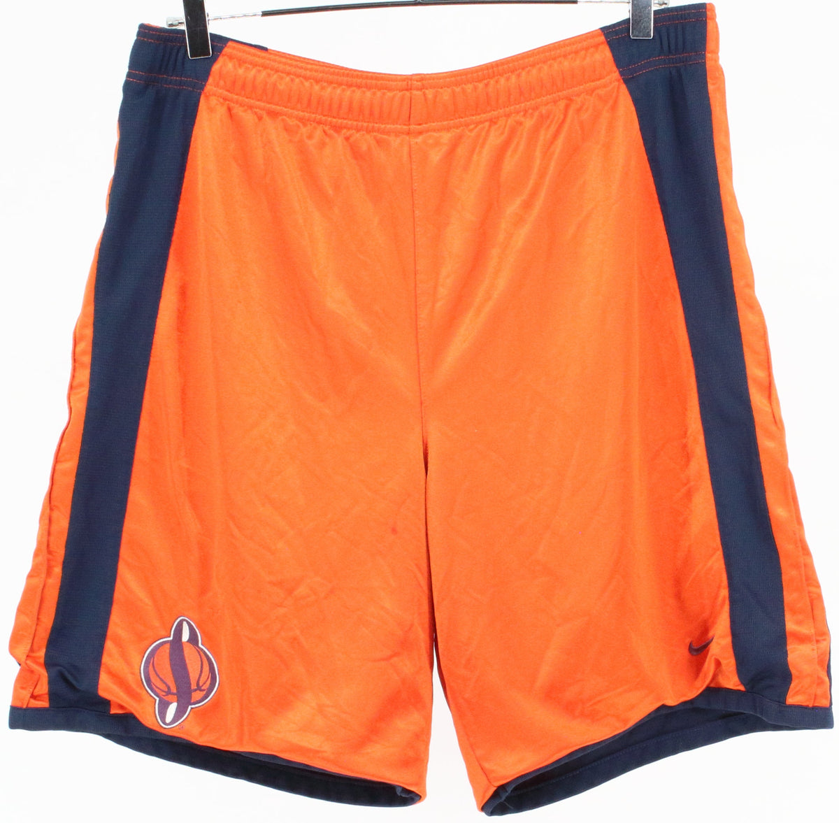 Nike Team Syracuse Orange and Navy Blue Shorts