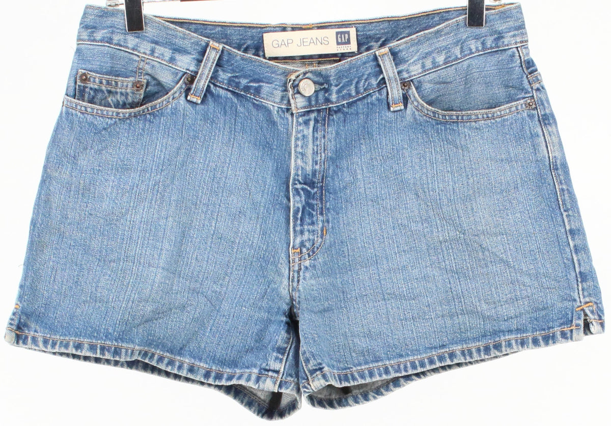Gap Jeans Mid Blue Wash Women's Denim Shorts