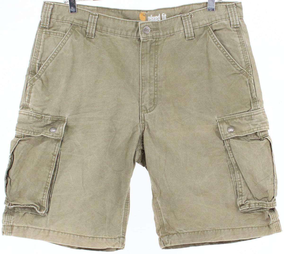 Carhartt Relaxed Fit Green Cargo Shorts