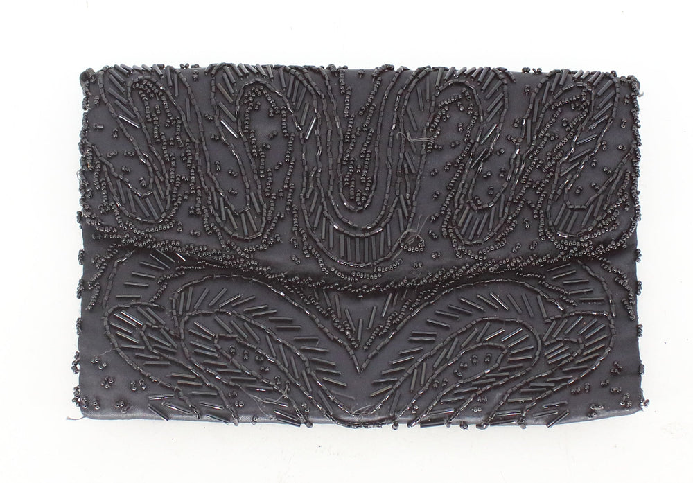 Regale Ltd. Black Beaded Wallet