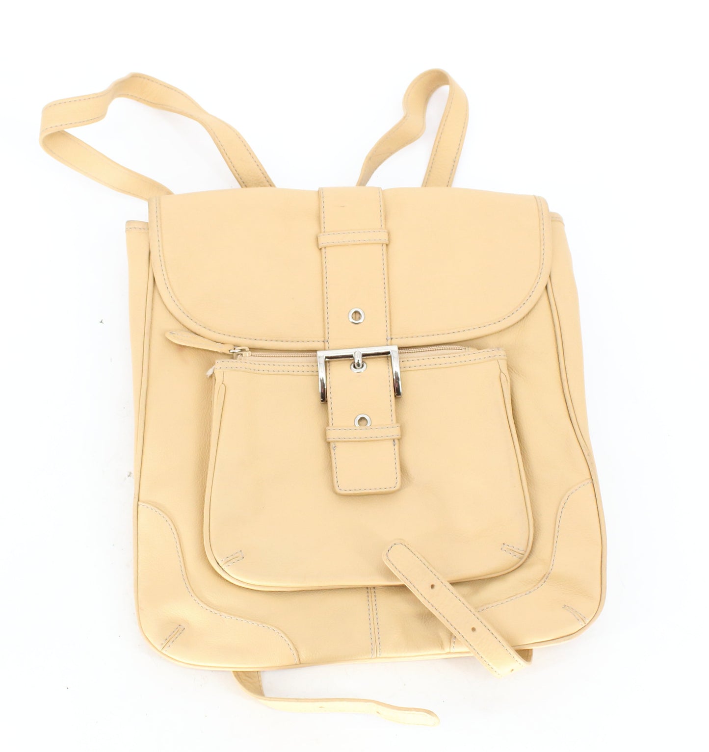Jones New York Camel Magnetic Snap Closure Back Pack