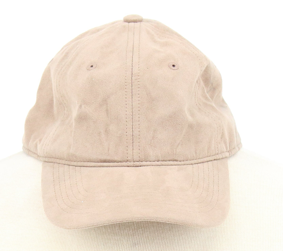 Goodfellow & Co. Light Brown Velvet Cap With Leather Adjustable Tab
