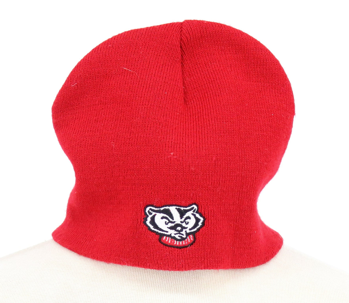 Captinating Headwear Red Front Embroidery Beanie