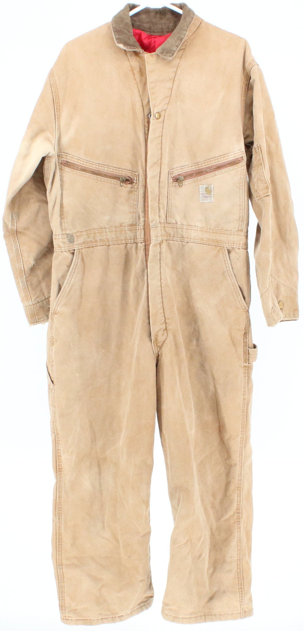 Carhartt Khaki Quilt Lined Coverall
