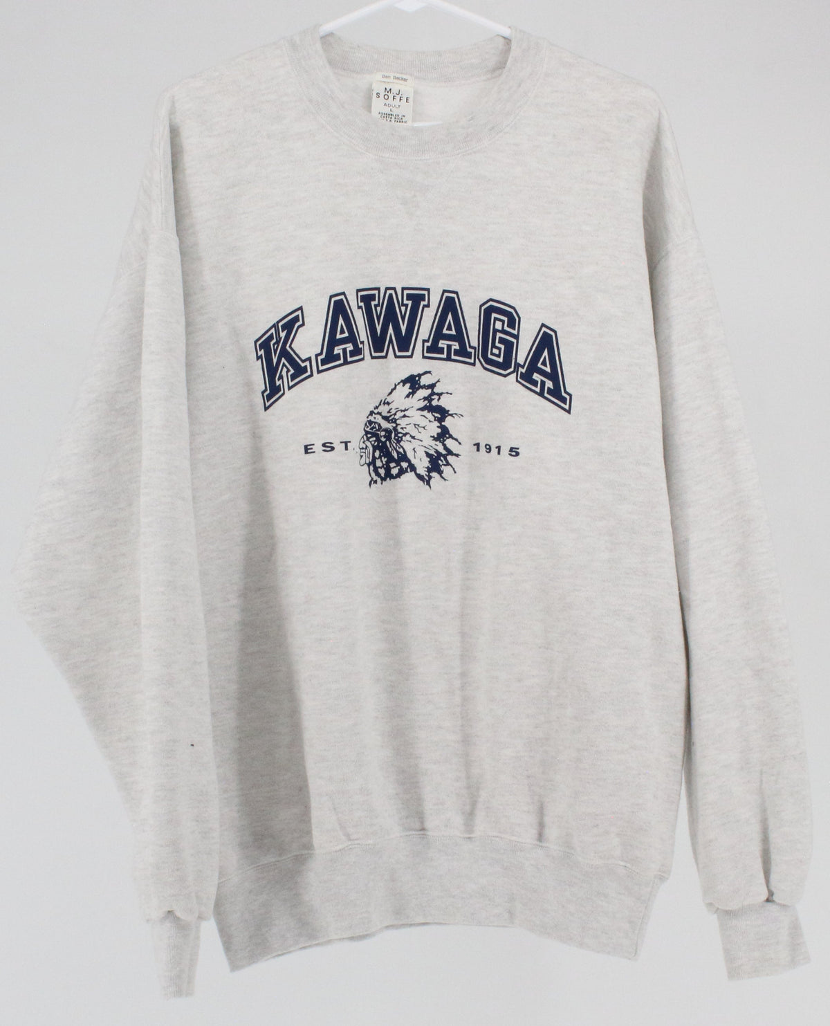 M.J. Soffe  Kawaga Front Graphic Grey Sweatshirt