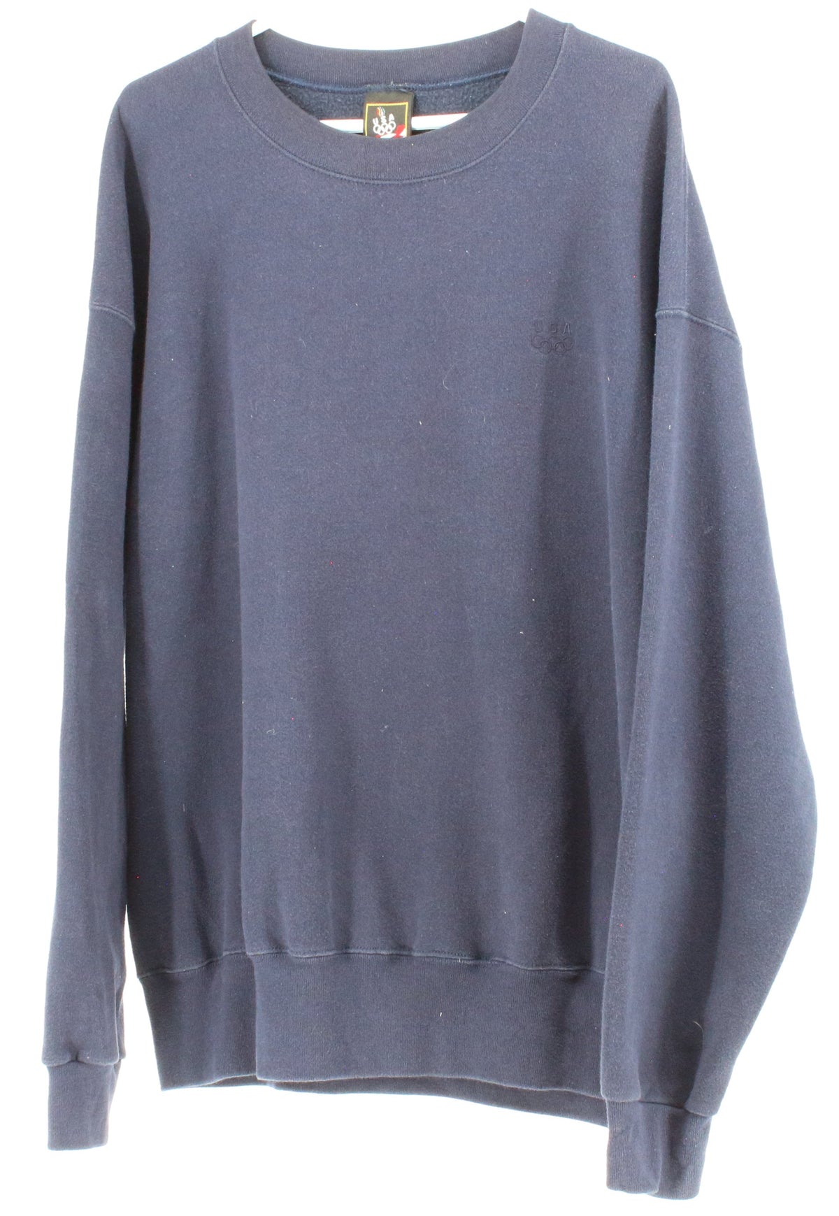 USA Olympics Plain Navy Blue Sweatshirt