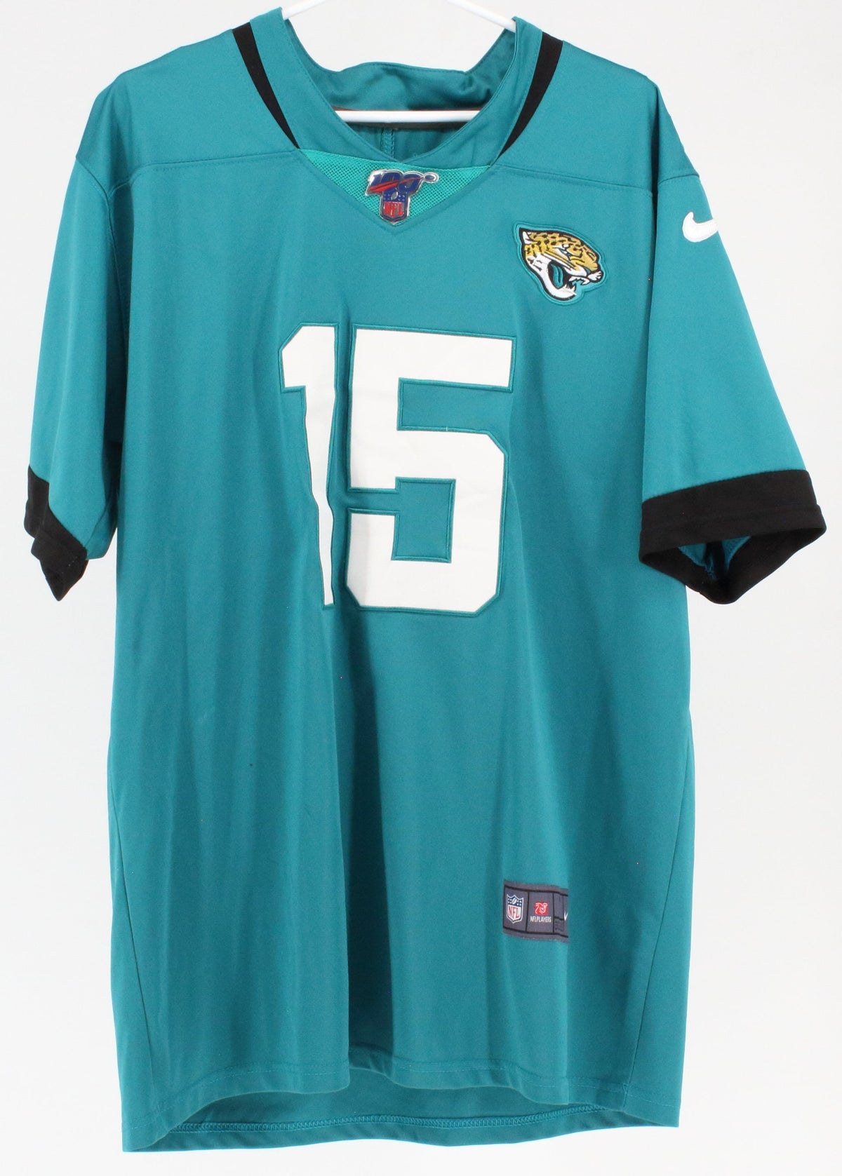 Nike NFL Jaguars 15 Turquoise & Black Jersey