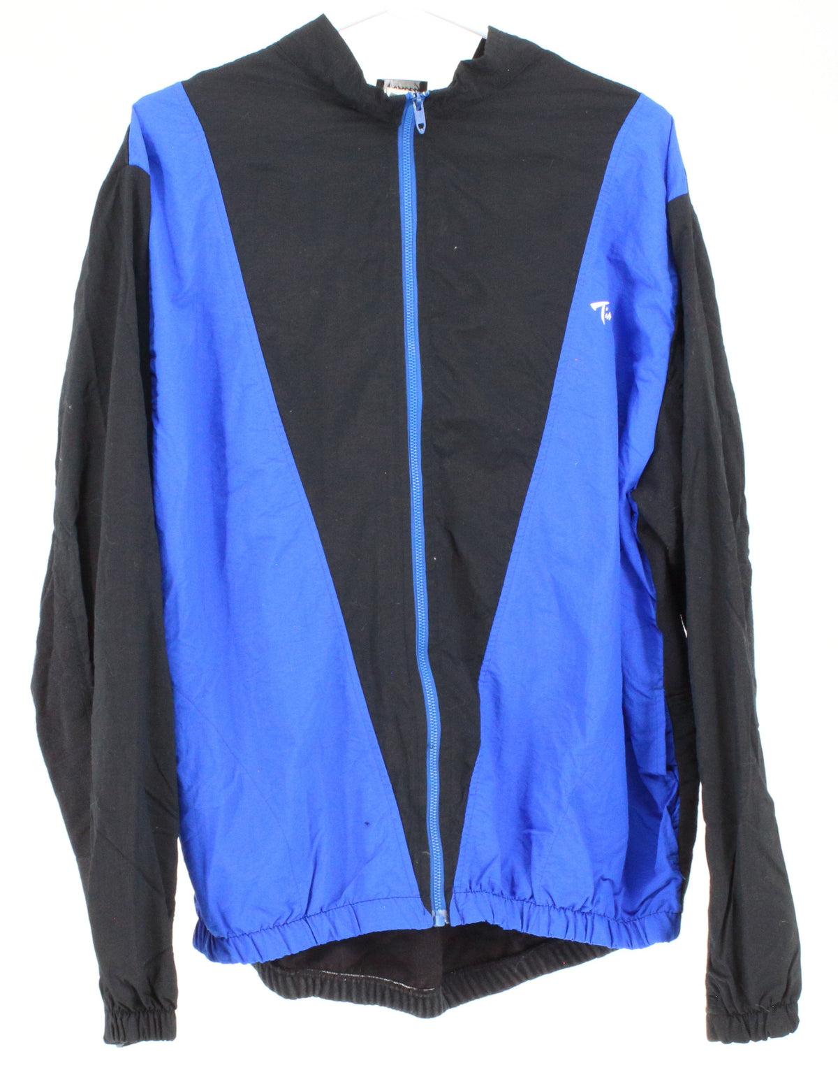 Tinley Black And Blue Zip -Up Sweatshirt