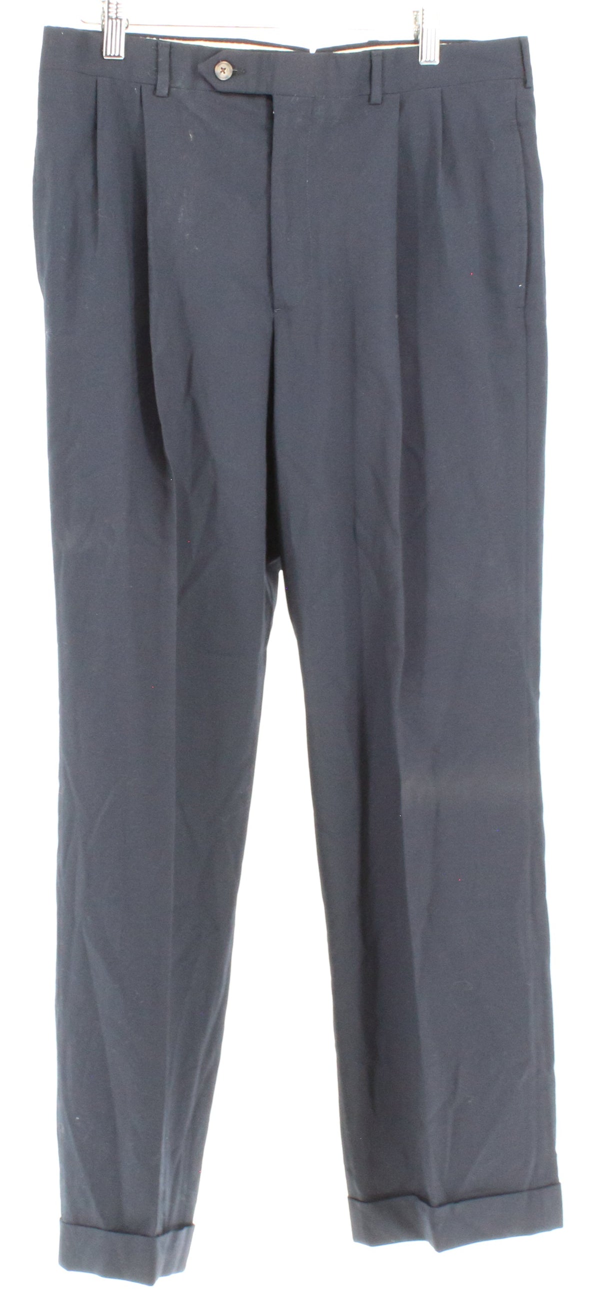Macneil And Purnell By Corbin Navy Blue Trouser Pants