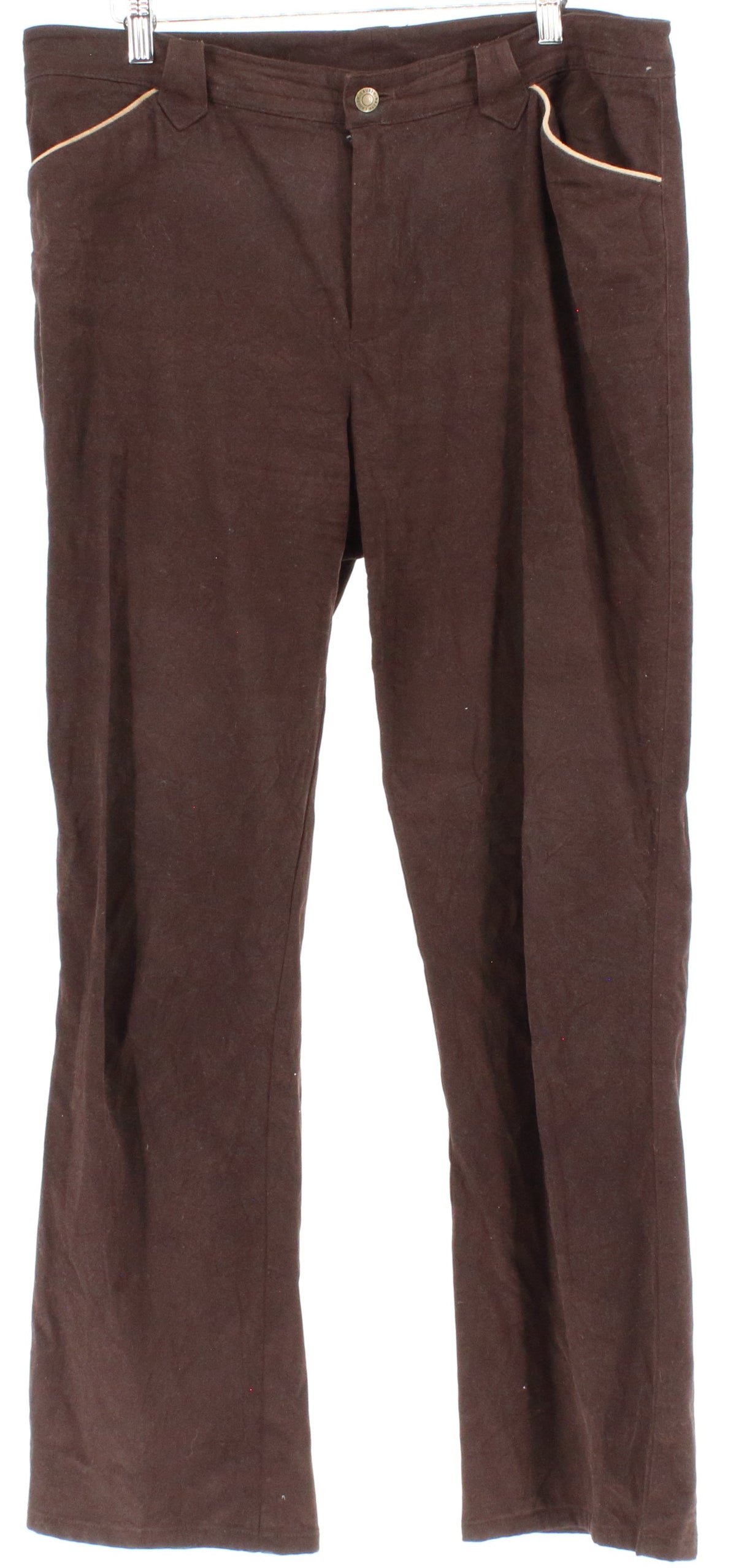 Ralph Lauren Lauren Jeans Co Brown Straight leg Trouser Pants