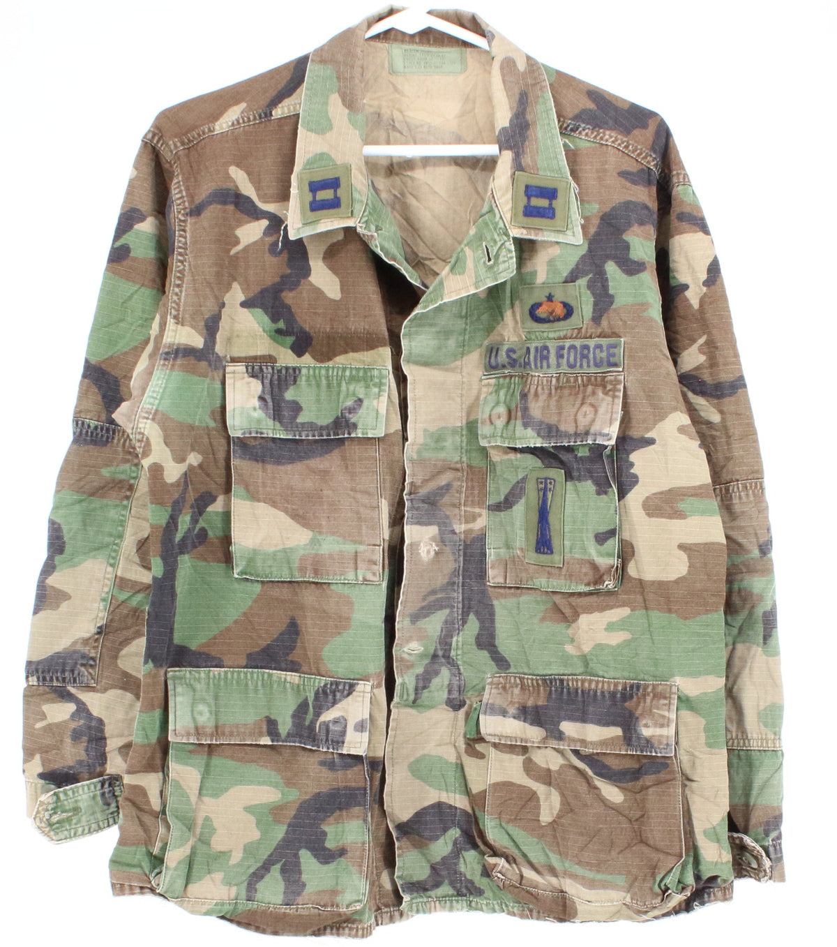 U.S Air Force Multi Pockets Camo Army Uniform Shirt