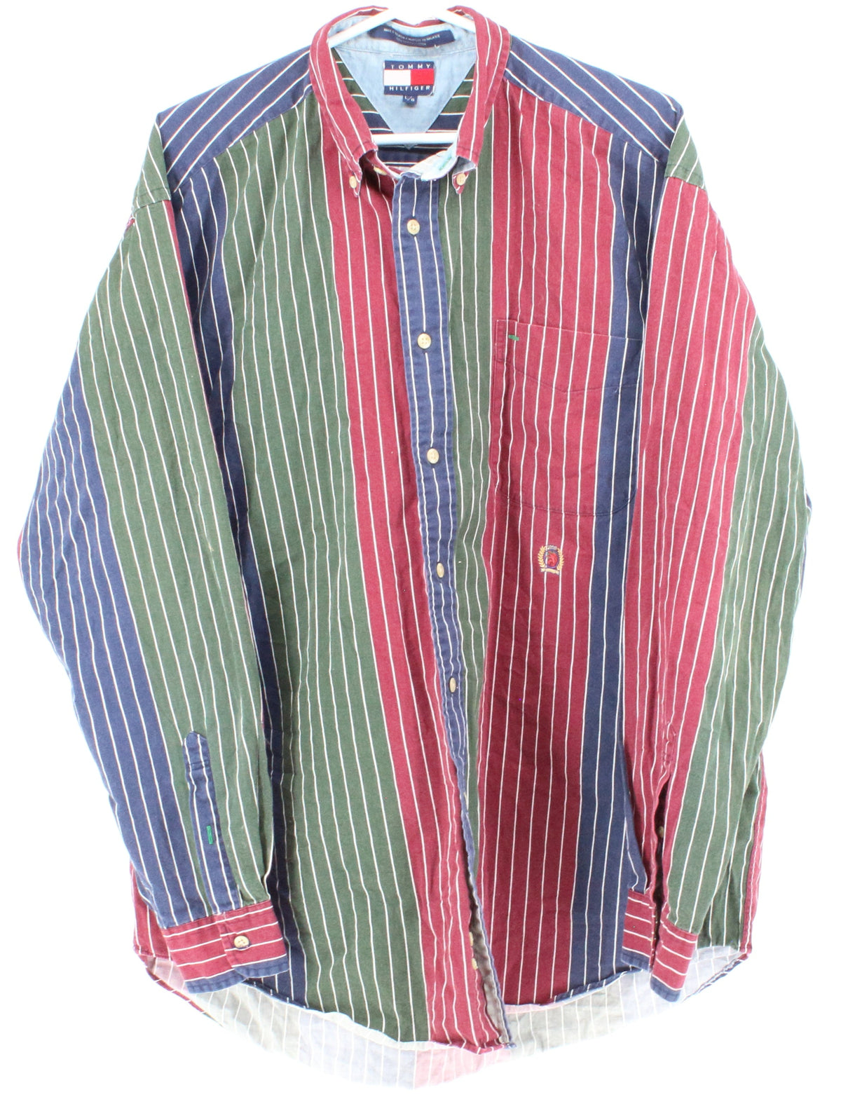 Tommy Hilfiger Multi-Color Vertical Stripe Shirt