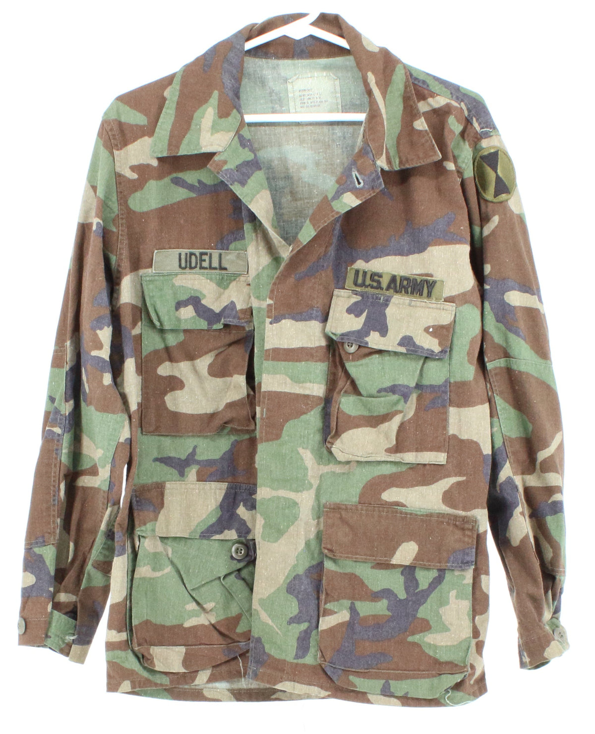 U.S.A  Army Udell Multi Pockets Camo Military Uniform Shirt