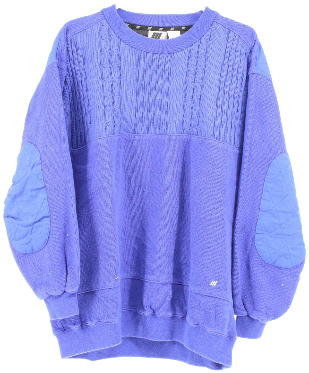 Medalist Purple Cableknit Sweatshirt
