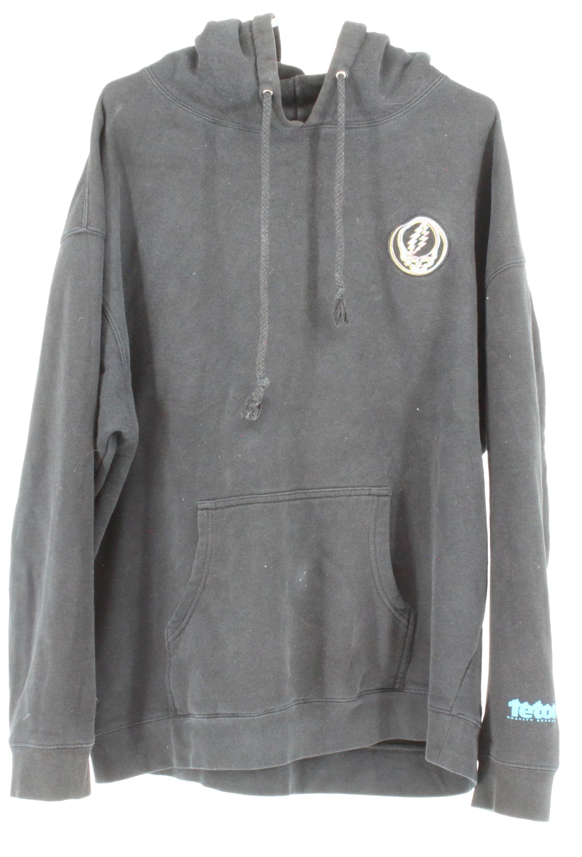 Teton Black Hooded Sweatshirt