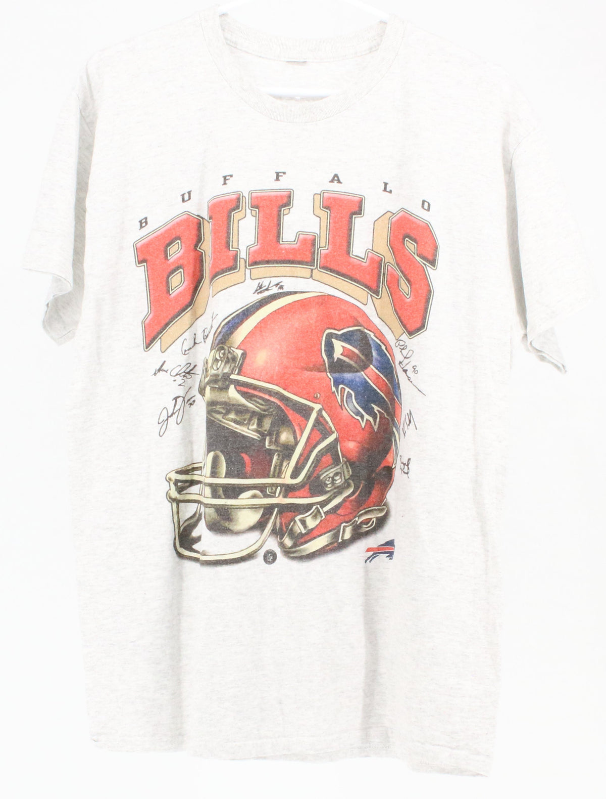 Grey Buffalo Bills Front Graphic T-Shirt