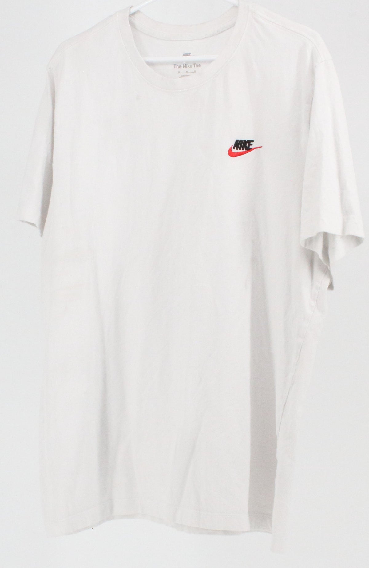 Nike White Front Logo T-Shirt