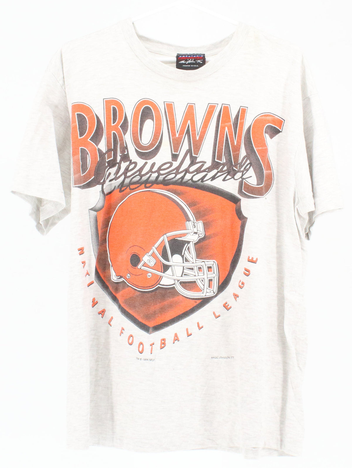 America's Favorites Grey Browns Cleveland Football T-Shirt