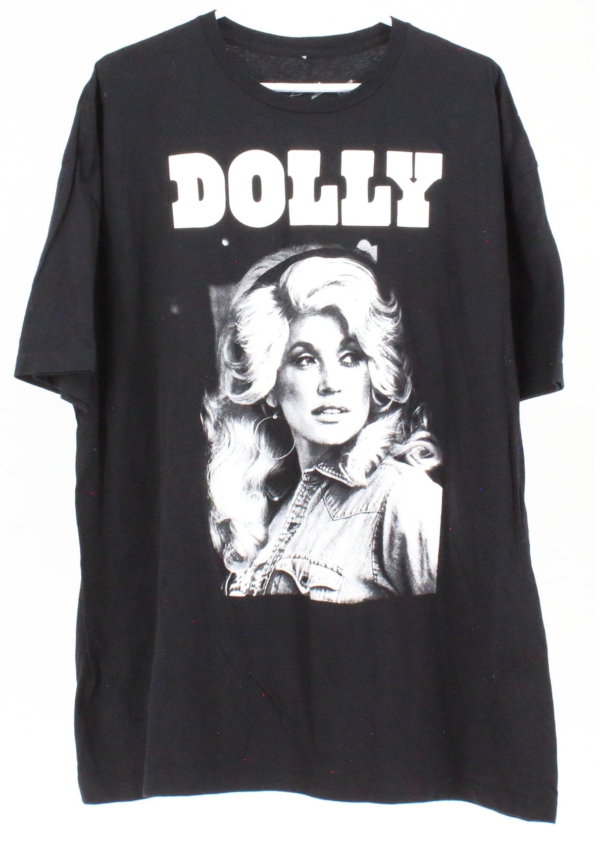 Dolly Parton Black Front Graphic T-Shirt