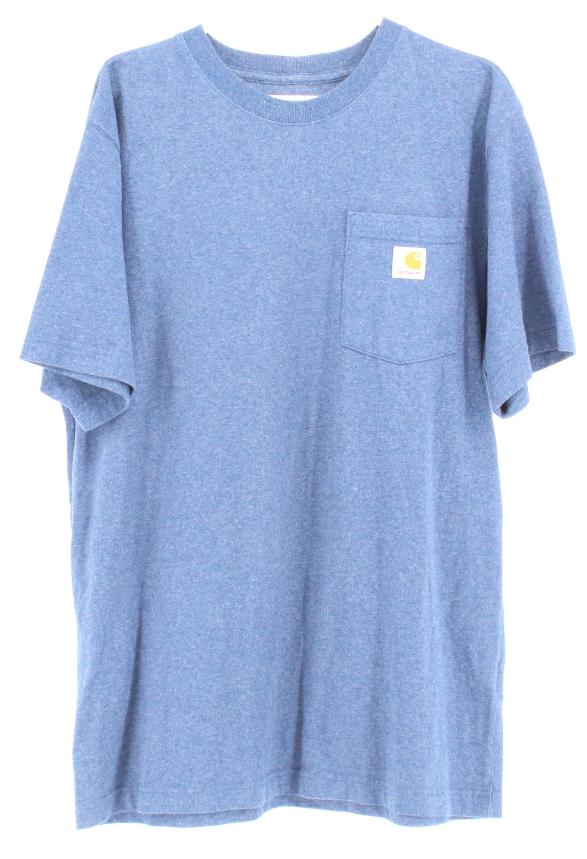 Carhartt Blue T-Shirt With Front Pocket