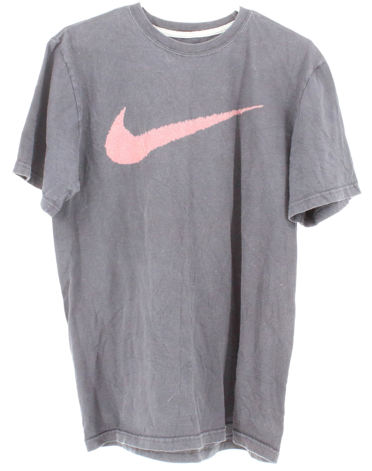 Nike Black Front Swoosh Graphic T-Shirt