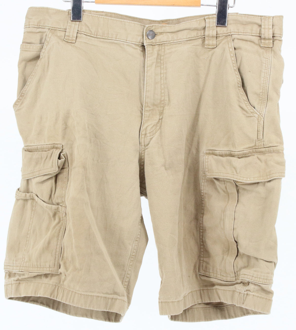 Carhartt Beige Relaxed Fit Cargo Shorts 38"