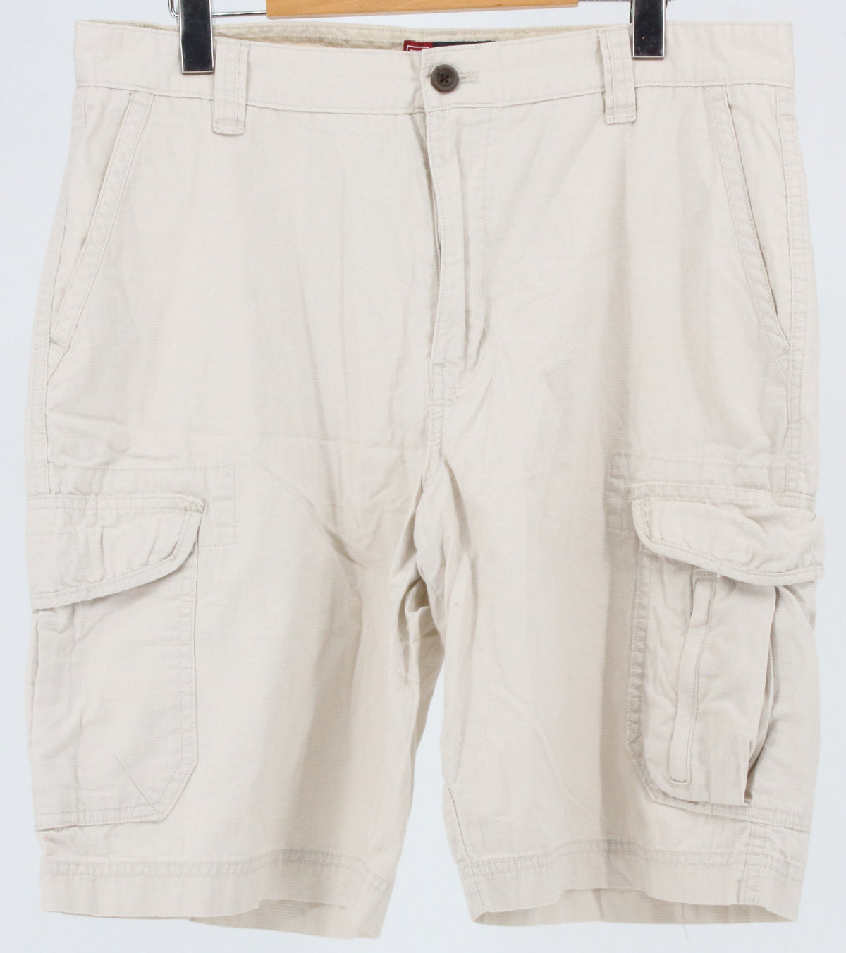 Chaps White Cargo Shorts 34"