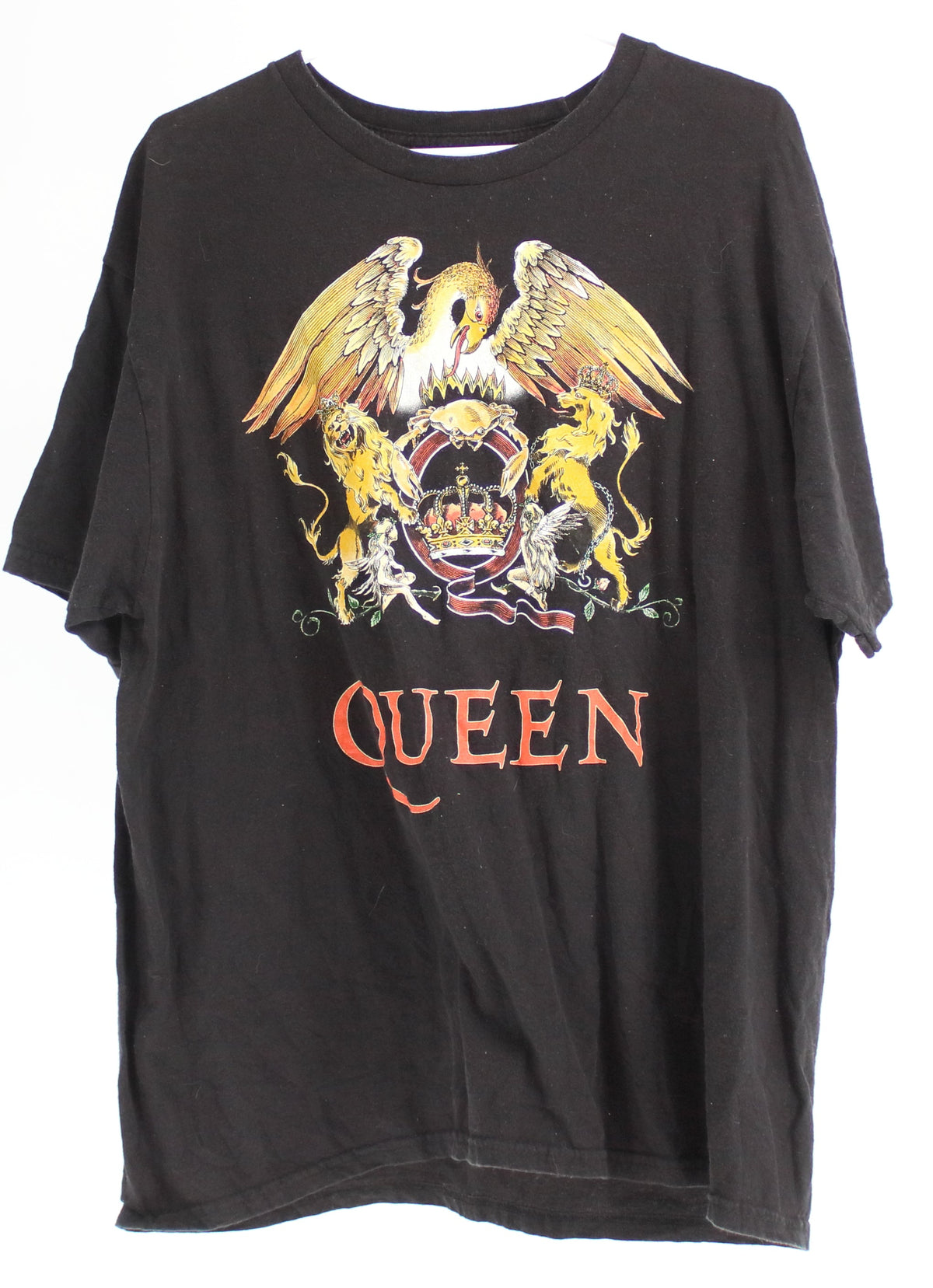 Queen Black Front Graphic T-Shirt