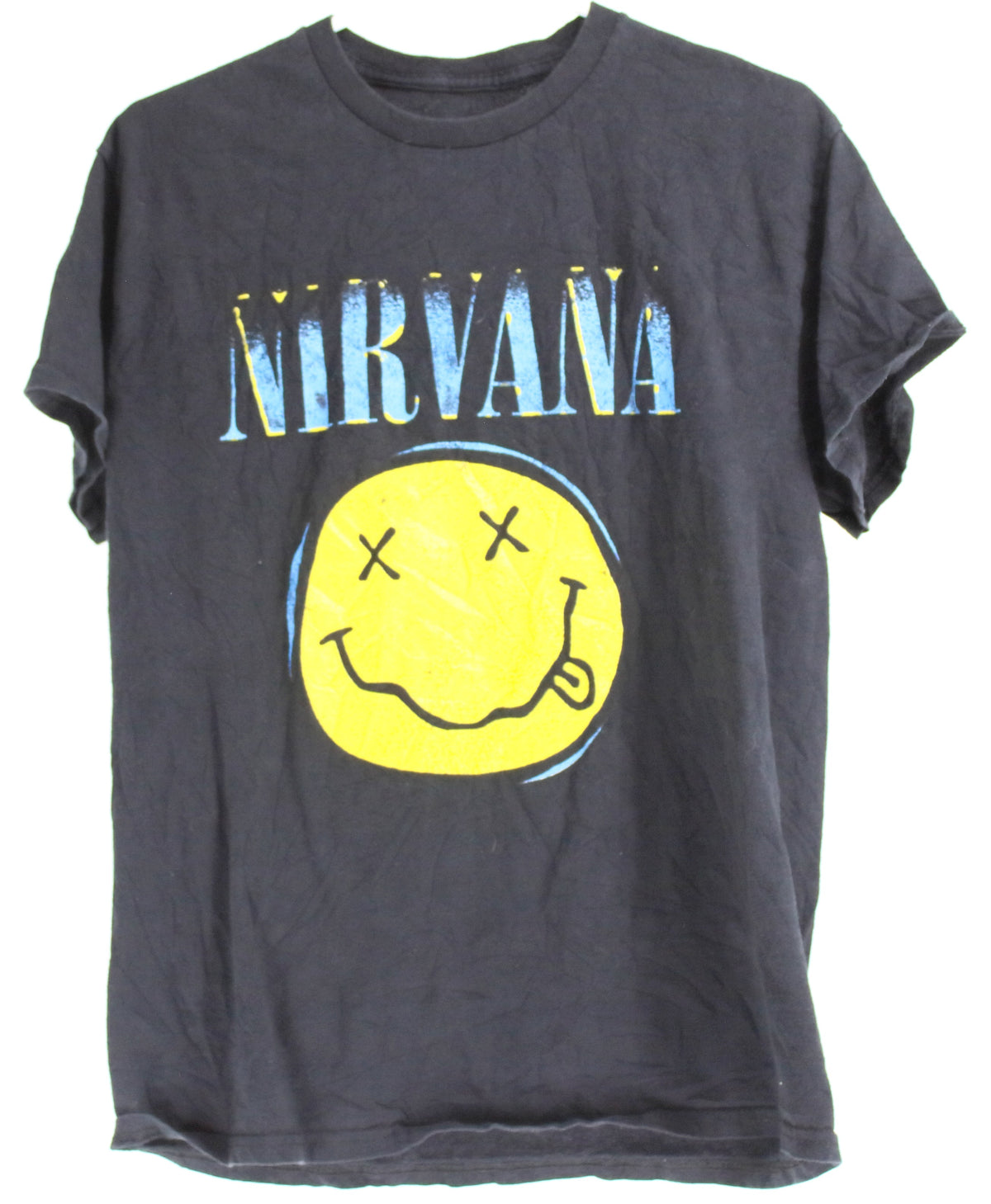 Nirvana Black Front Graphic T-Shirt