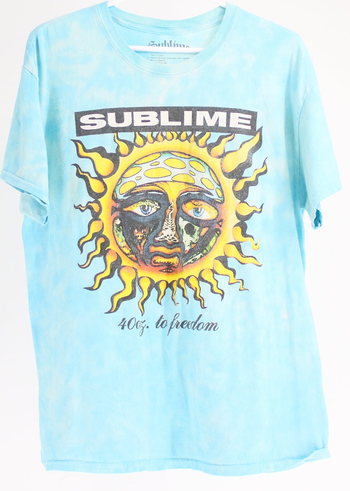 Sublime Blue 400z To Freedom Front Graphic T-Shirt