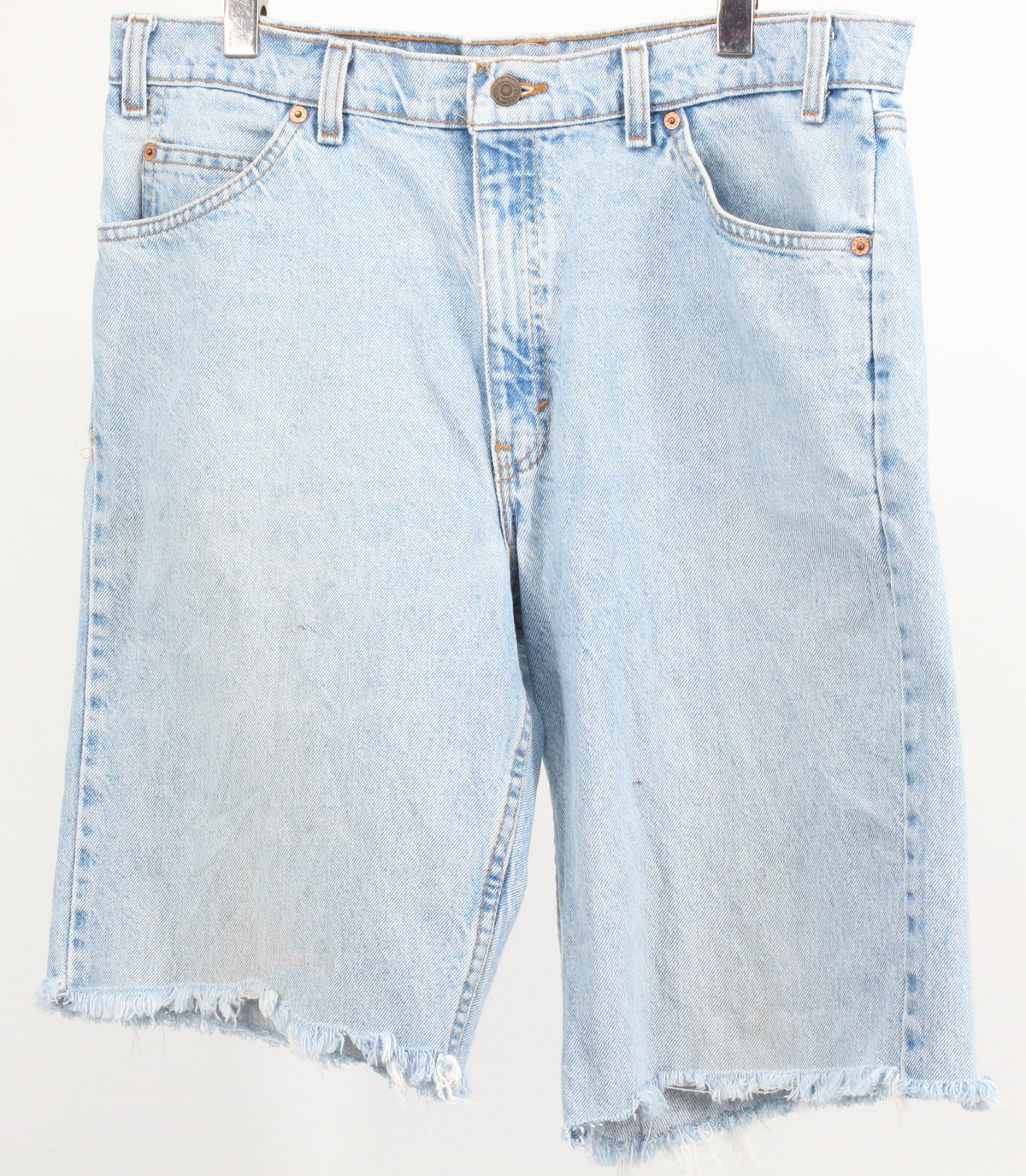 Levis Light Blue 550 Relaxed Fit 90s Shorts 36"