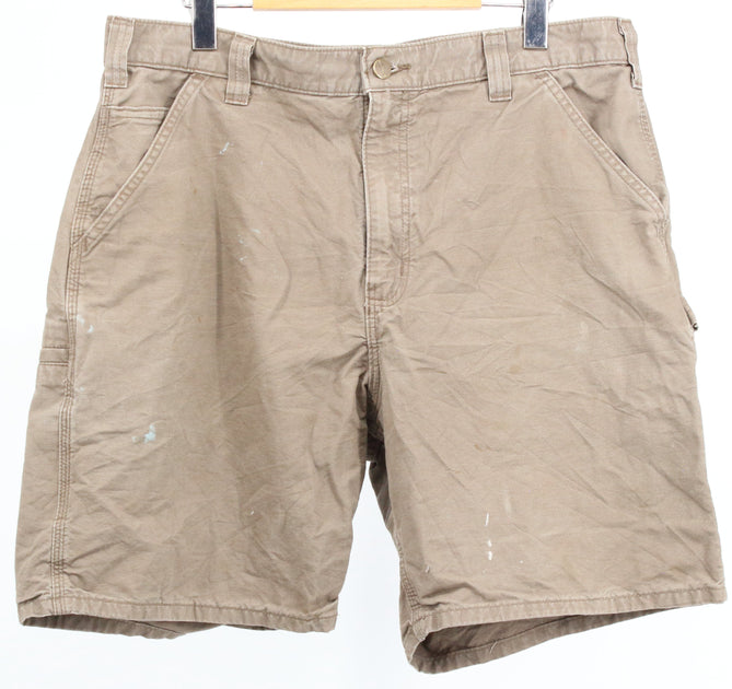 Shop Carhartt Brown Original Fit Painter Shorts 36