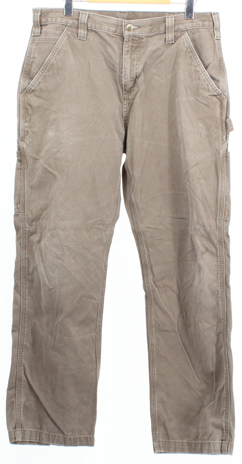 Carhartt Brown Relaxed Fit Painter Pants 34"